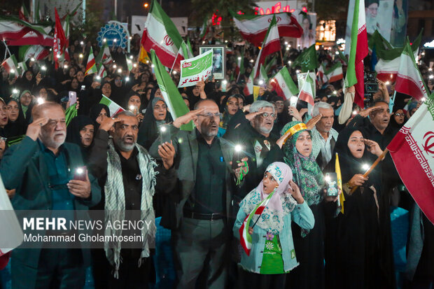 مراسم وداع با شهید «سید محمدرضا موسوی» در بوشهر