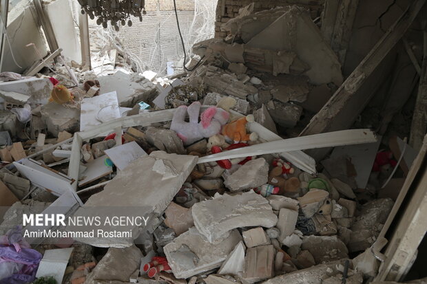 حمله رژیم صهیونیستی به خیرآباد ورامین/ ۸منزل مسکونی آسیب دید