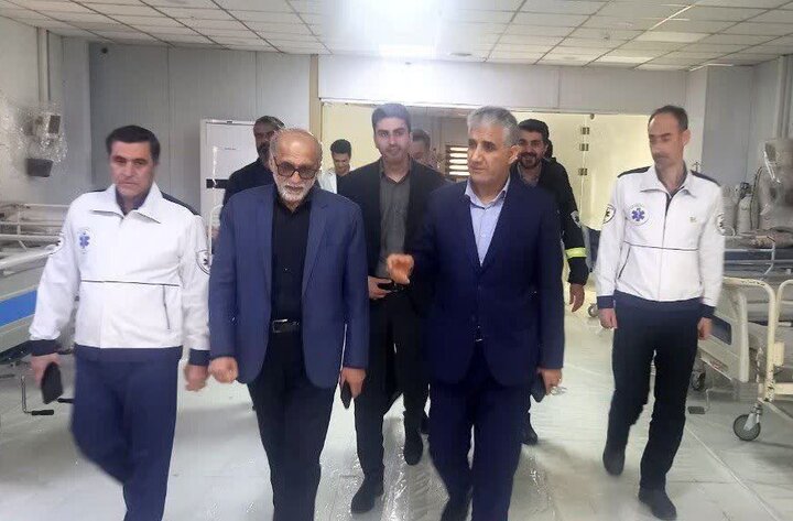 بازدید رئیس اورژانس کشور از روند خدمات درمانی قم در آغاز سال نو