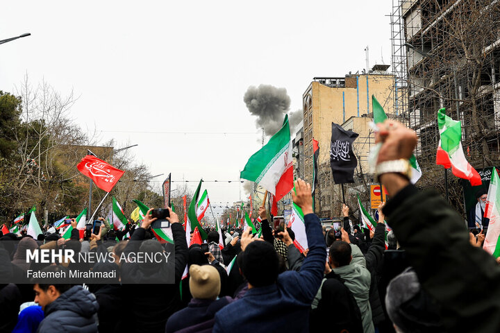 راهپیمایی روز جهانی قدس در تهران 