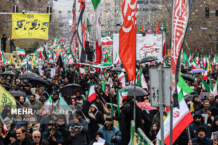 راهپیمایی روز جهانی قدس در تهران 