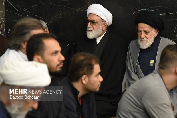 بزرگداشت شهیدان «لاریجانی، خطیب و شیرازی» در حرم رضوی