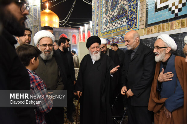 بزرگداشت شهیدان «لاریجانی، خطیب و شیرازی» در حرم رضوی