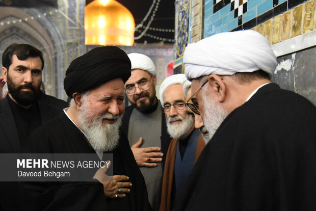 بزرگداشت شهیدان «لاریجانی، خطیب و شیرازی» در حرم رضوی