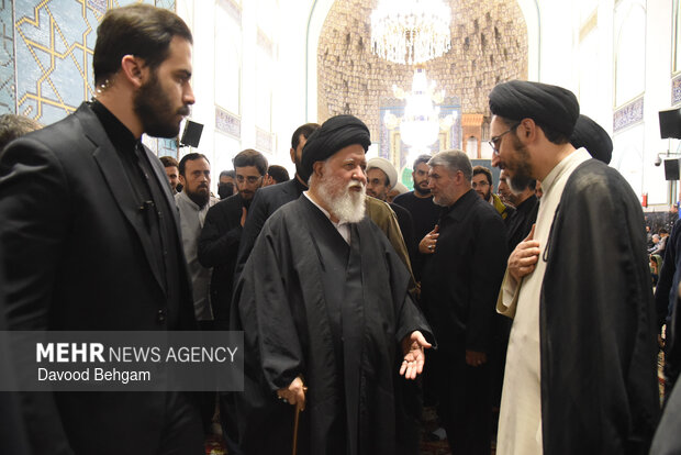 بزرگداشت شهیدان «لاریجانی، خطیب و شیرازی» در حرم رضوی