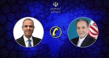 ایران اور مصر کے وزرائے خارجہ کے درمیان ٹیلیفونک رابطہ