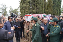 تشییع شهید سید اسماعیل یزدان منش در یاسوج