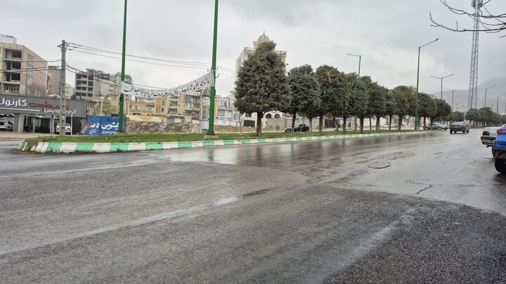 ۲۱ جاده کشور تحت تاثیر بارندگی است