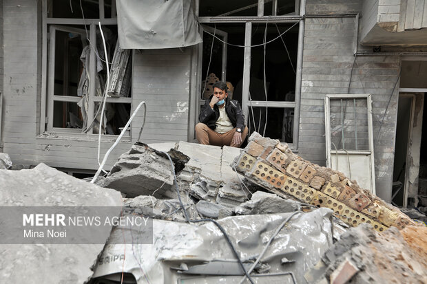 تخریب منازل مسکونی در کوی قره‌باغی تبریز