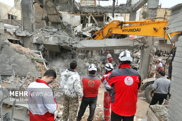 تخریب منازل مسکونی در کوی قره‌باغی تبریز