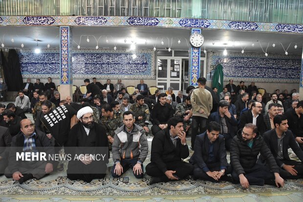 مراسم گرامیداشت شهید «سهیل کیارش» در خرم‌آباد