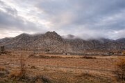 تداوم بارندگی در استان سمنان همراه با وزش باد؛ تگرگ مهمان کوهستان‌ها