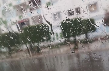 بارش باران بهاری در گناوه