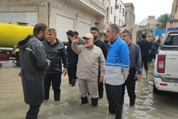 پرداخت خسارات سیلاب در ۳ شهر خوزستان با فوریت انجام می‌شود
