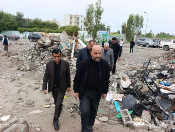 بازدید رئیس سازمان نوسازی مدارس کشور از دبستان شجره طیبه میناب