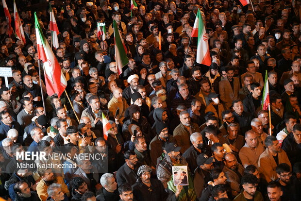 حضور حماسی مردم یاسوج در تجمع ضدآمریکایی