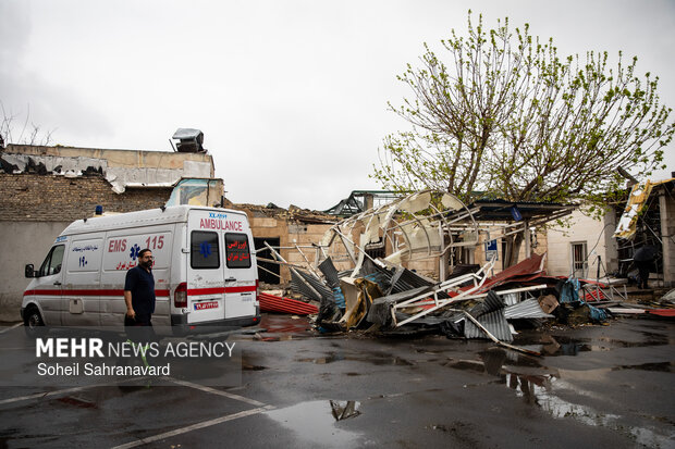 حمله آمریکا و رژیم صهیونیستی به پایگاه و ناوگان اورژانس تهران