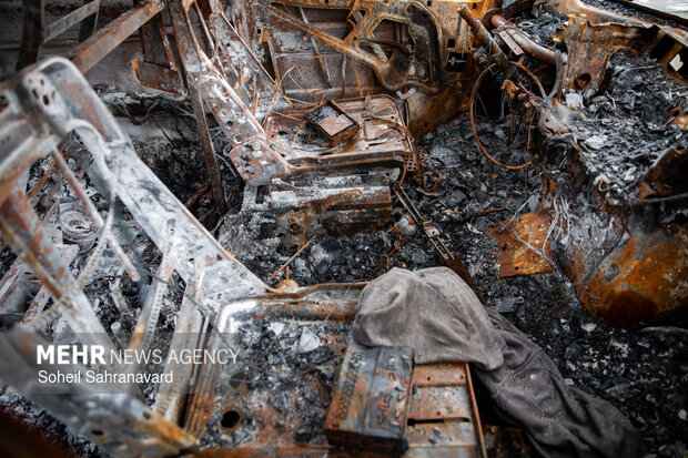 حمله آمریکا و رژیم صهیونیستی به پایگاه و ناوگان اورژانس تهران