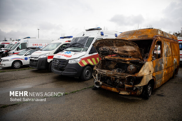 آسیب به ۳۶۰ زیرساخت سلامت و ۴۶ آمبولانس در جنگ کنونی