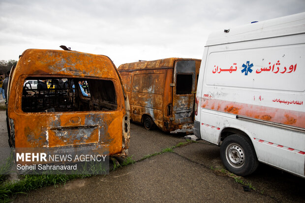 حمله آمریکا و رژیم صهیونیستی به پایگاه و ناوگان اورژانس تهران