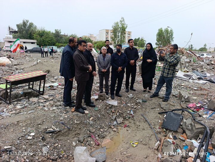 بازدید رئیس سازمان نوسازی مدارس کشور از دبستان شجره طیبه میناب