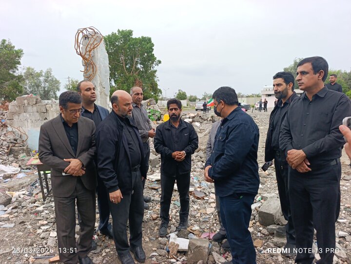 بازدید رئیس سازمان نوسازی مدارس کشور از دبستان شجره طیبه میناب