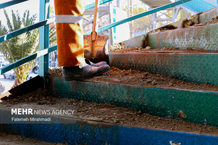 آثار تجاوز هوایی  آمریکا و رژیم صهیونیستی به شهرداری منطقه ۱۸ تهران