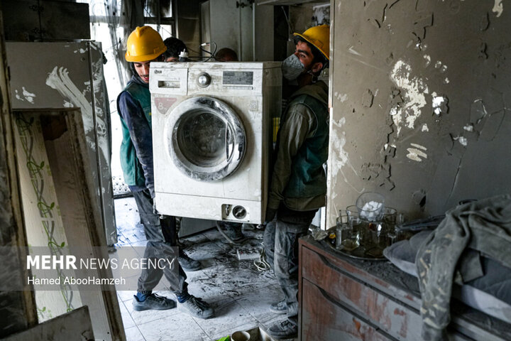 گروه‌های جهادی، پای کار بازسازی مناطق آسیب دیده در جنگ