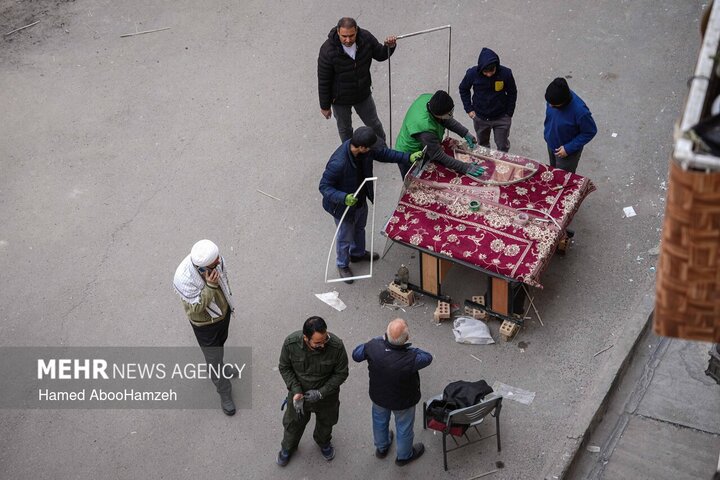 گروه‌های جهادی، پای کار بازسازی مناطق آسیب دیده در جنگ