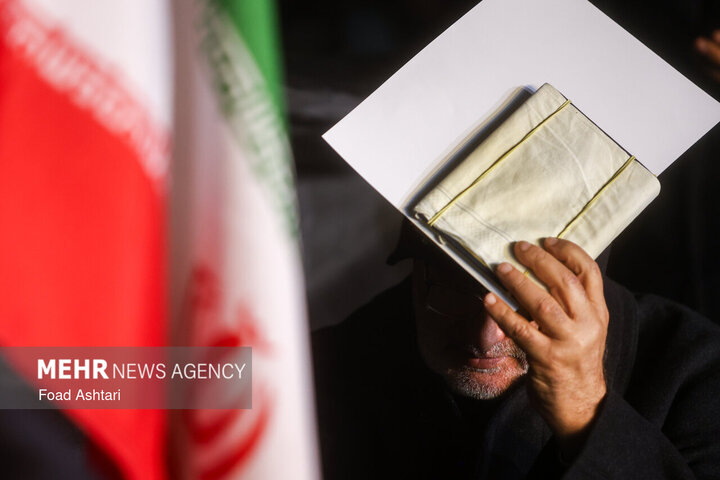 مراسم احیای ماه مبارک رمضان در میدان شهدای هفتم تیر تهران
