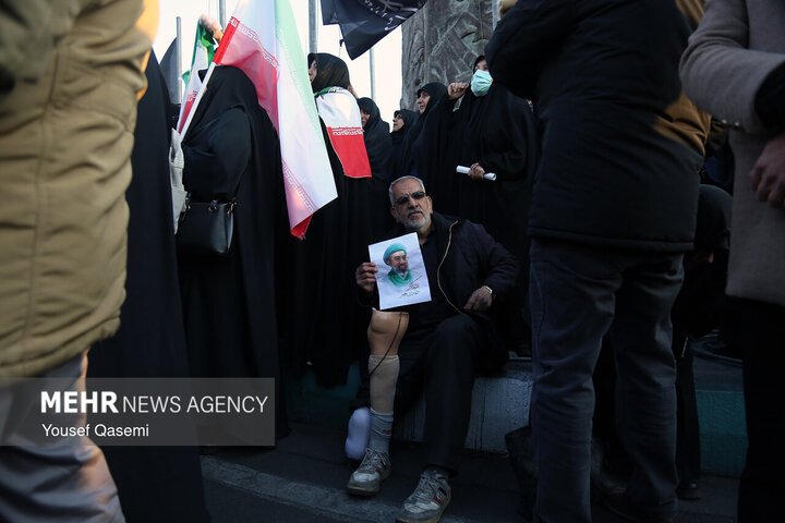 مراسم بیعت با سومین رهبر انقلاب اسلامی در تهران