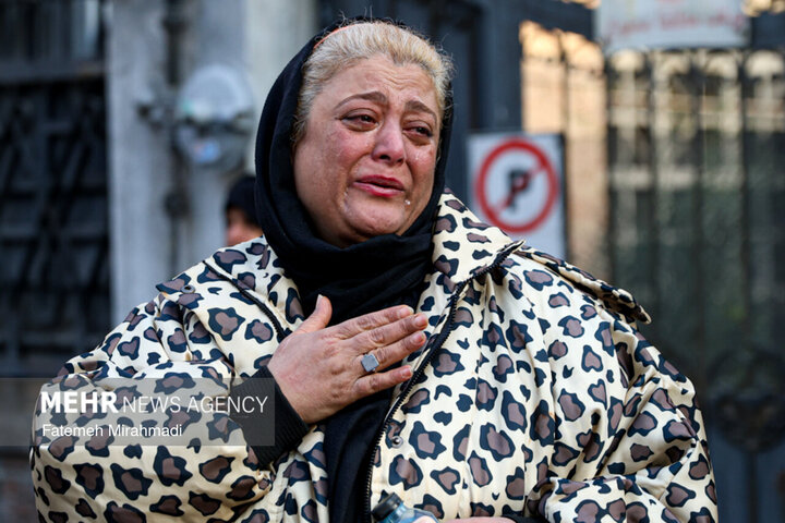 تشییع پیکر ۳۵ شهید جنگ رمضان در تهران