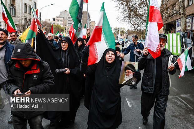راهپیمایی روز جهانی قدس در تهران