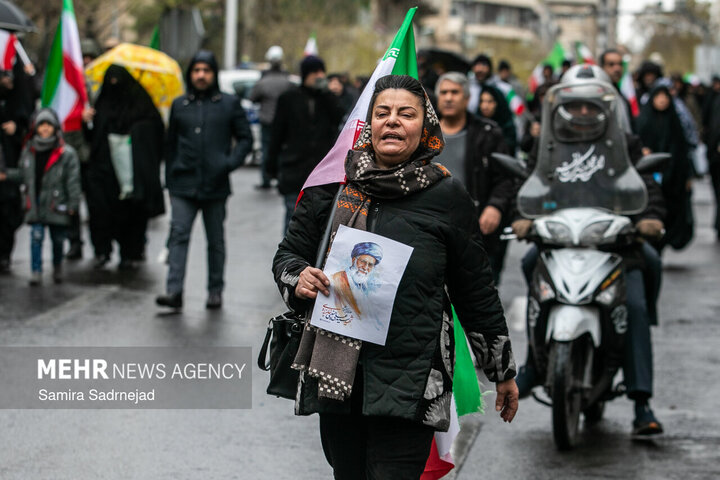 راهپیمایی روز جهانی قدس در تهران