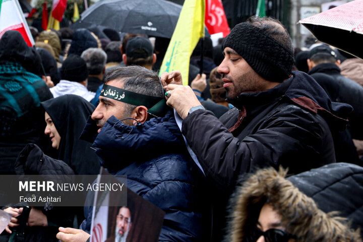 راهپیمایی روز جهانی قدس در تهران