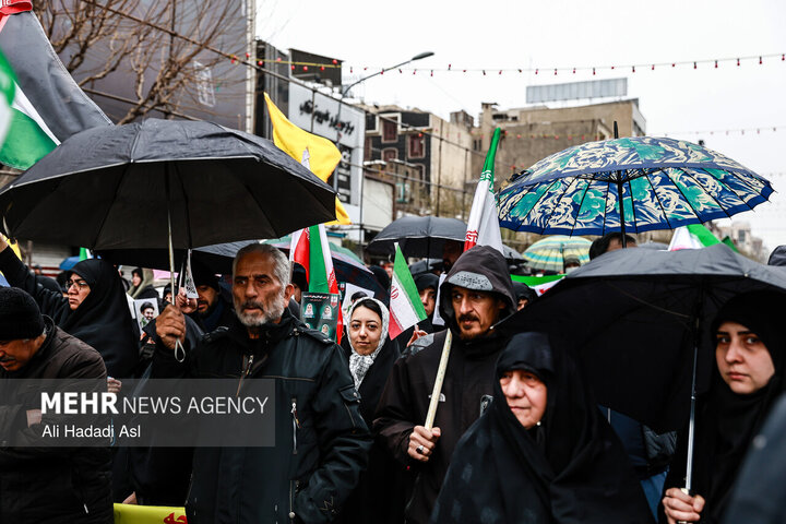 راهپیمایی روز جهانی قدس در تهران