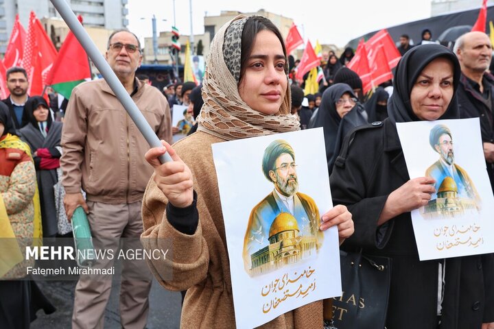 راهپیمایی روز جهانی قدس در تهران