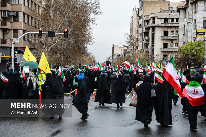 راهپیمایی روز جهانی قدس در تهران