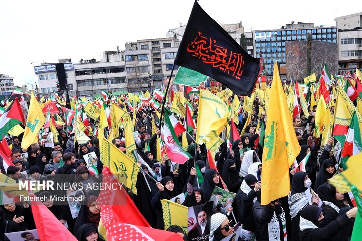 راهپیمایی روز جهانی قدس در تهران