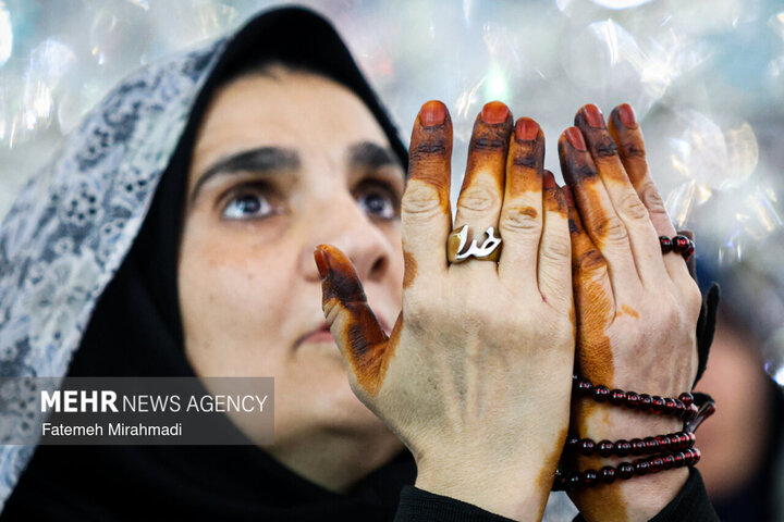 اقامه نماز عید سعید فطر در امام‌زاده صالح (علیه‌السلام)تهران