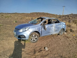 انحراف خودروی جک در جاده آزادشهر به شاهرود با ۶ مصدوم