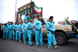 اعزام ۱۰۰ پاکبان از ارومیه برای میزبانی از زائران مراسم تشییع رهبر