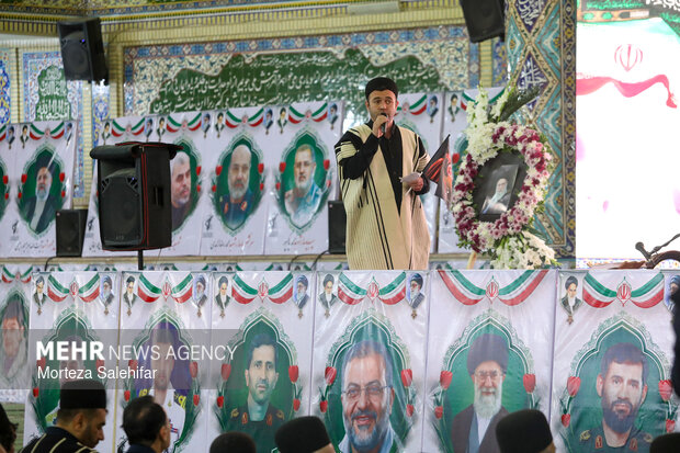 بزرگداشت شهید«غلامرضا سلیمانی» در شهرکرد