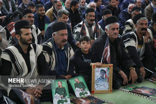 بزرگداشت شهید«غلامرضا سلیمانی» در شهرکرد