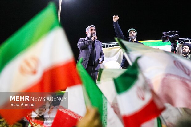 مشهد در بیست و پنجمین شب اجتماعات خودجوش مردمی