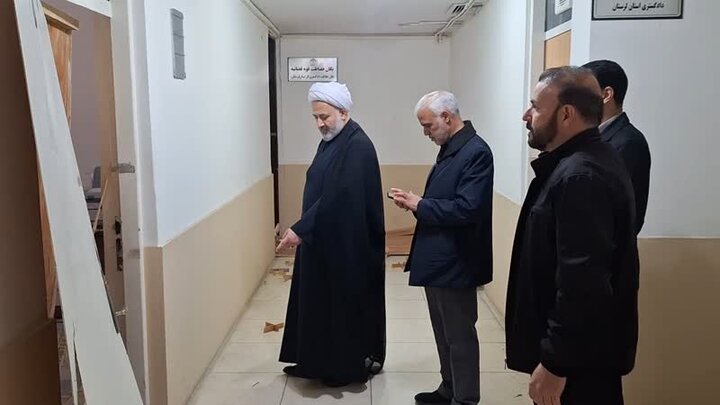 آسیب به ساختمان دادگستری و محاکم تجدیدنظر لرستان در حملات دشمن