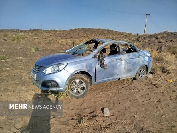 انحراف خودروی جک در جاده آزادشهر به شاهرود با ۶ مصدوم