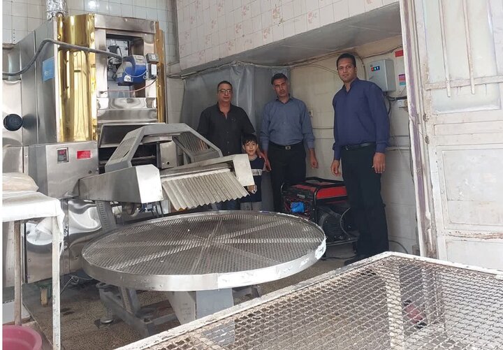 تجهیز ۲۶ نانوایی شهرستان بوشهر به موتوربرق