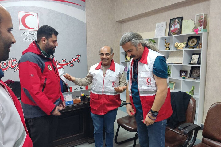 سیاوش چراغی‌پور در هلال‌احمر؛ هیچ ظالمی نمی‌تواند ایران را از ما بگیرد
