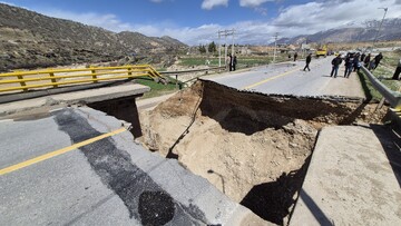 بازگشایی پل مختار یاسوج تا ۴۸ ساعت آینده پس از ترمیم اضطراری